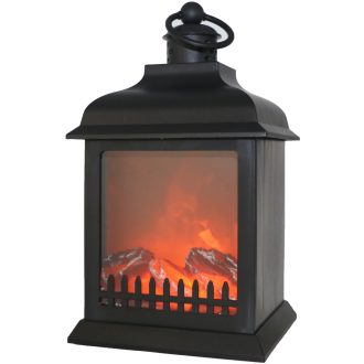   Entac LED Lámpa Kandalló Láng Imitációval 27cm USB kábellel - 2xC nt. (ELFL27HUSB)