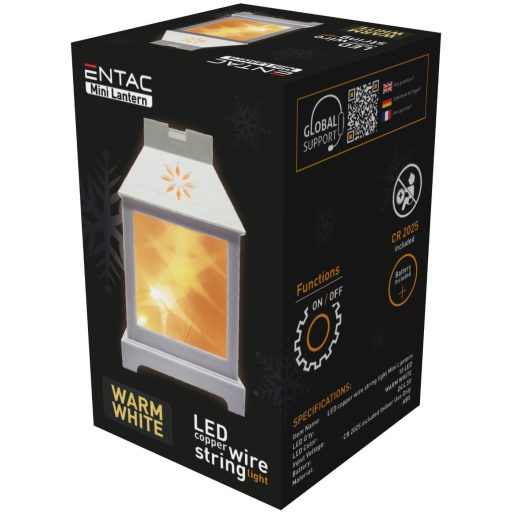 Entac LED Mini Lámpás Fehér 120mm (ELMCWL12-W)
