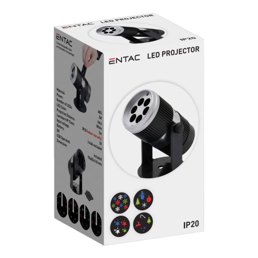 Entac Cserélhető LED projektoros reflektor (ELPL-2W-4C)