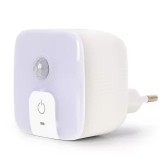  Entac Éjjeli Fény 3000K PIR szenzorral és 2 USB Porttal (ENL-2USB-PIR)