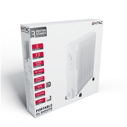 Entac Olajradiátor 13 taggal 2500W (EOH-13FIN)