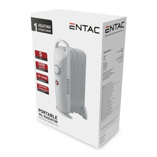 Entac Olajradiátor 5 taggal 500W Mini (EOH-5FIN-MINI)