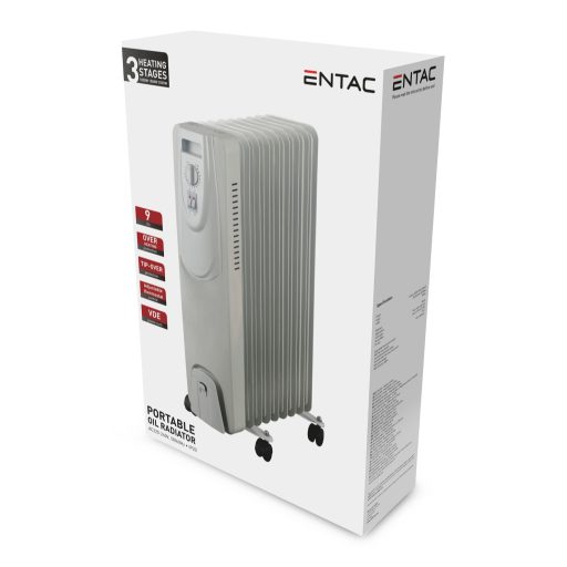 Entac Olajradiátor 9 taggal 2000W (EOH-9FIN2000-T)