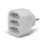 Entac Hálózati Adapter 3 Aljzat (3 Euro) (EPAG-3E)