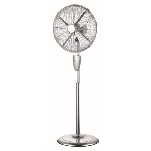 Entac Hordozható Fém Álló Ventilátor 50W Távirányítóval (EPMSF-50W-RC)
