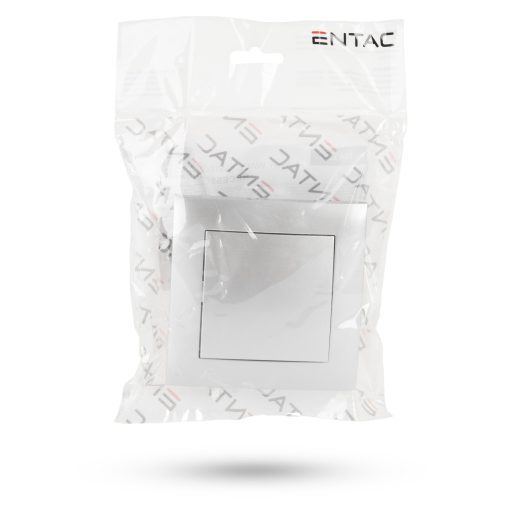 Entac 101 Arnold süllyeszthető fali kapcsoló egypólusú Ezüst (ERWS11-ARN-S)