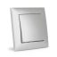 Entac 106 Arnold süllyeszthető váltókapcsoló Ezüst (ERWS12-ARN-S)