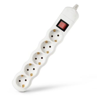   Entac Szerelhető Elosztó 5 Foglalat Kapcsolóval (ERWSEG5-SW)