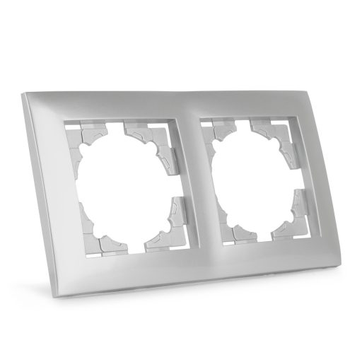 Entac Arnold vízszintes fali keret 2 Ezüst (ERWSF2-ARN-S)