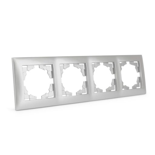 Entac Arnold vízszintes fali keret 4 Ezüst (ERWSF4-ARN-S)