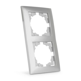   Entac Arnold Függőleges Fali Keret 2 Ezüst (ERWSVF2-ARN-S)