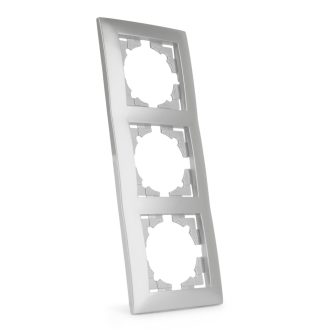   Entac Arnold Függőleges Fali Keret 3 Ezüst (ERWSVF3-ARN-S)