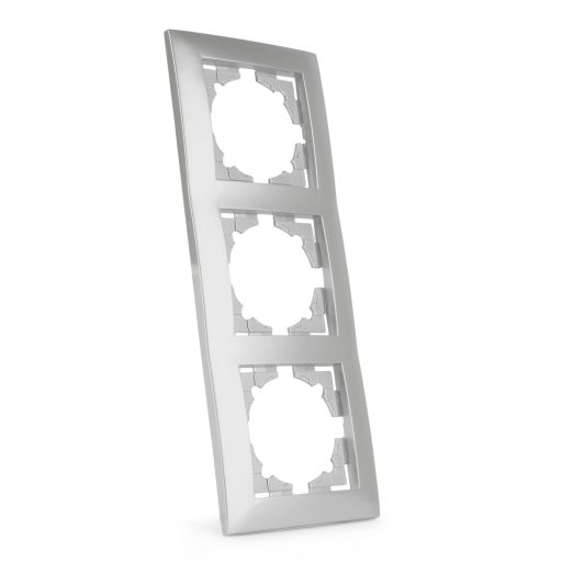 Entac Arnold Függőleges Fali Keret 3 Ezüst (ERWSVF3-ARN-S)