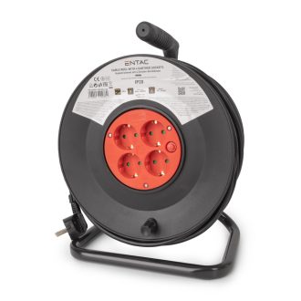   Entac Kábeldobos Hosszabbító 4 Foglalat 50m 3G1.5 (ESCRG4-50)