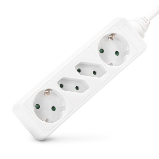 Entac M1 Elosztó 4 Foglalat 2x16A 2x2.5A 1,5m 3G1.5 (ESE1.5G2X2-1.5)