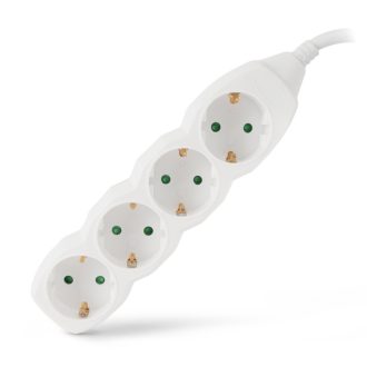 Entac S1 Elosztó 4 Foglalat 1,5m 3G1.5 (ESE1.5G4-1.5)