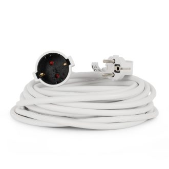 Entac Lengő Hosszabbító 10m Fehér 3G1.5 (ESECG1.5-10)