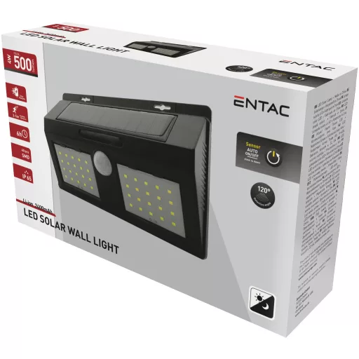 Entac Napelemes Műanyag Lámpa 4W SMD (ESL-4W-SMD-PL)