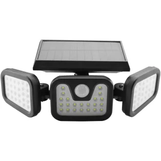   Entac Napelemes Műanyag Fali lámpa 15W SMD 3 fej mozgásérzékelővel (ESL3H-SMD)