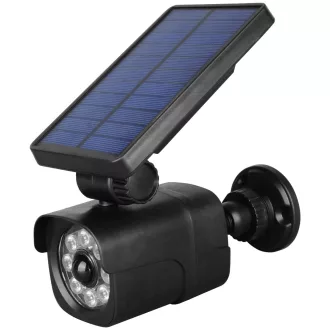   Entac Napelemes Műanyag Fali lámpa 4W SMD álkamera mozgásérzékelővel (ESLCAM-SMD)