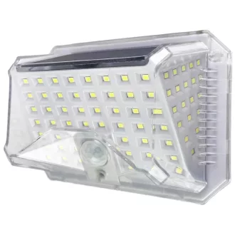   Entac Napelemes Műanyag Lámpa 1.5W SMD 3 mód PIR (ESLOH-1.5W-SMD-3MPIR)