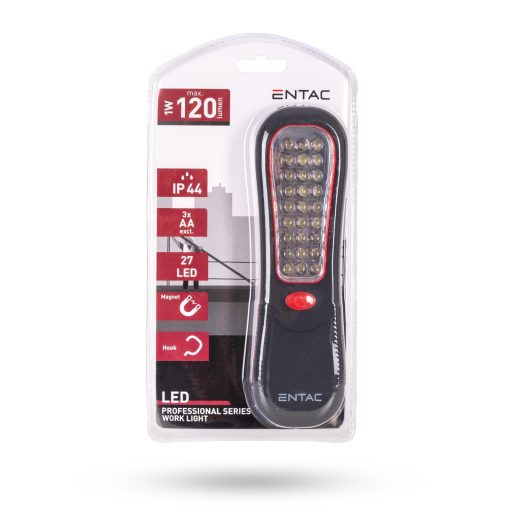 Entac Szerelőlámpa 27 LED (EWL-27LED-PL)