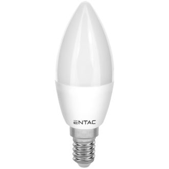   Entac LED Candle E14 6,5W NW 4000K Duo Pack (LLC14-6.5W-NW-2P)