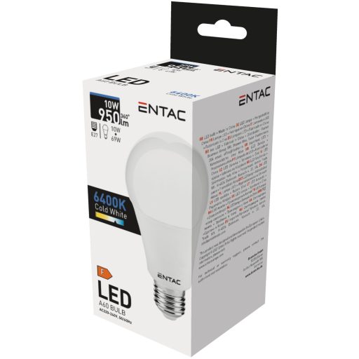 Entac LED Globe E27 10W CW 6400K (LLG27-10W-CW)