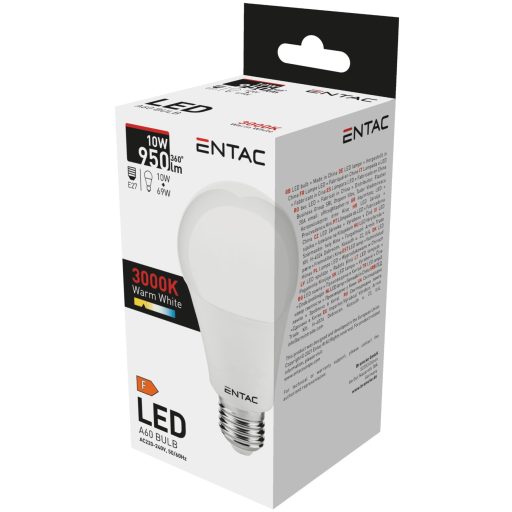 Entac LED Globe E27 10W WW 3000K (LLG27-10W-WW)
