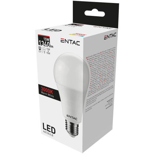 Entac LED Globe E27 15W WW 3000K (LLG27-15W-WW)