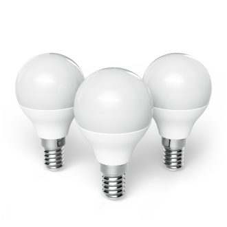   Entac LED Mini Globe E14 6,5W NW 4000K 3-Pack (LLMG14-6,5W-NW-3P)