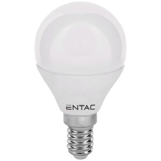 Entac LED Mini Globe E14 6,5W WW 3000K (LLMG14-6,5W-WW)