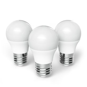   Entac LED Mini Globe E27 6,5W NW 4000K 3-Pack (LLMG27-6,5W-NW-3P)
