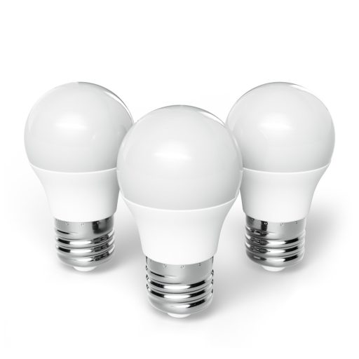 Entac LED Mini Globe E27 6,5W NW 4000K 3-Pack (LLMG27-6,5W-NW-3P)