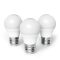Entac LED Mini Globe E27 6,5W NW 4000K 3-Pack (LLMG27-6,5W-NW-3P)