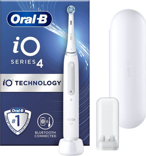  Braun Oral-B iO4 elektromos fogkefe fehér (10PO010373) 