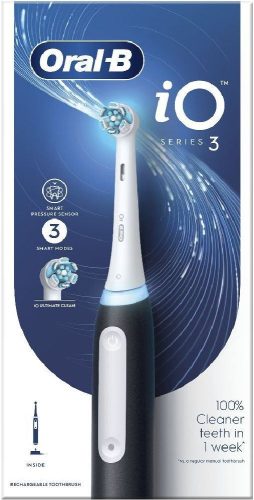  Oral-B iO3 elektromos fogkefe matt fekete (10PO010399) 