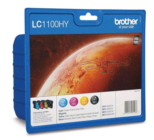  Brother LC1100HY CMYK multipack tintapatron 