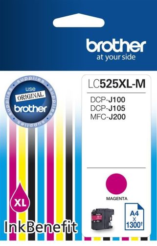  Brother LC525XL-M magenta (bíbor) tintapatron 