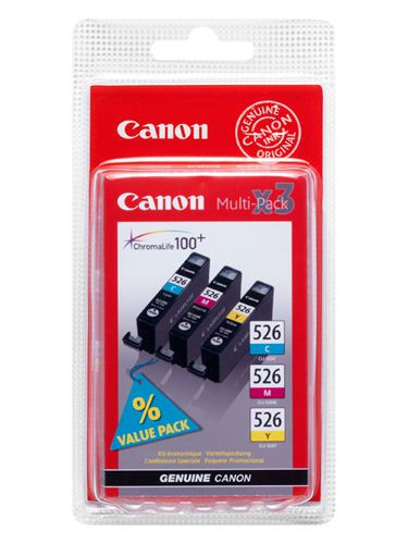  Canon CLI-526 Multi Pack C,M,Y tintapatron (4541B009) 