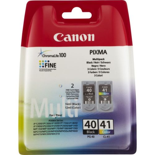  Canon PG-40/CL-41 patron multikpack fekete/színes  (0615B043) 