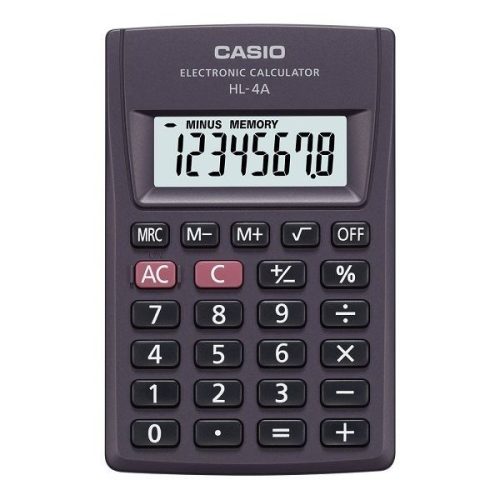  Casio HL-4A-S zsebszámológép 