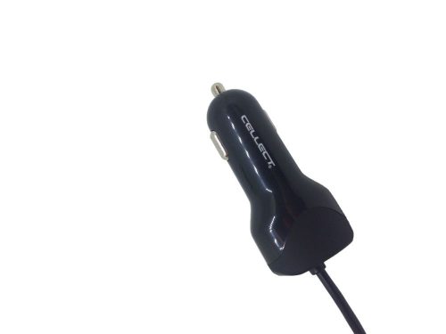  Cellect MPCB-MIC-ADAPT-2.4A autós töltő micro USB kábellel + 1 x USB aljazat 