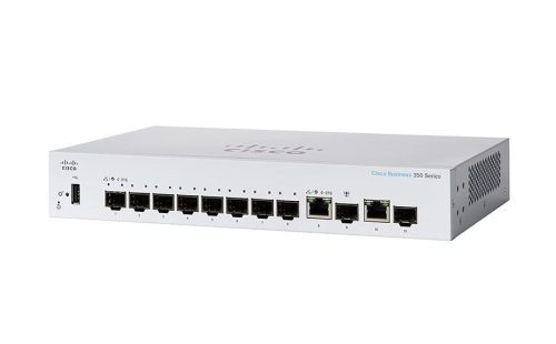  Cisco CBS350-8S-E-2G 8 Port Gigabit Switch 