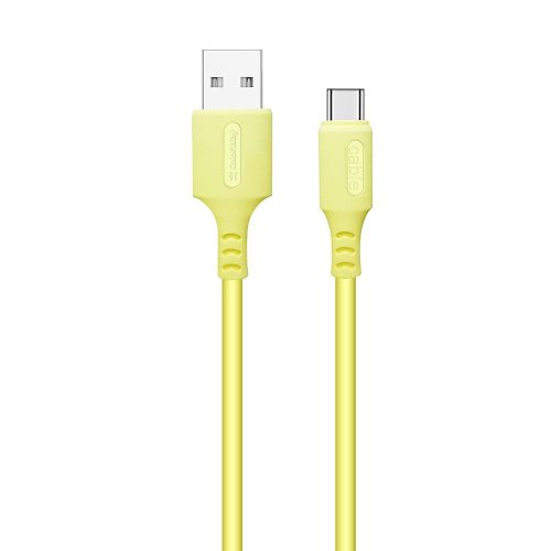  ColorWay USB-A - Type-C kábel 1m sárga (CW-CBUC043-Y) 