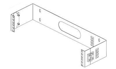  Conteg fali tartó 19" 2U 150mm mély (CDP-WALL-2U) 