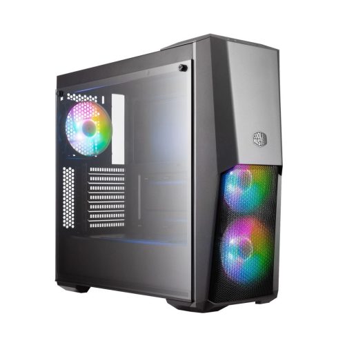  Cooler Master MasterBox MB500 ARGB táp nélküli ablakos ház fekete (MCB-B500D-KGNN-S01) 