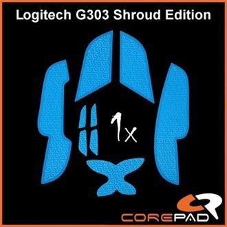  Corepad Soft Grips Logitech G303 Shroud Edition egérbevonat kék (CG71800) 