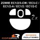  Corepad PRO 262 egértalp Zowie EC1-CW/EC2-CW/EC3-CW egérhez (08497 / CSP2620) 