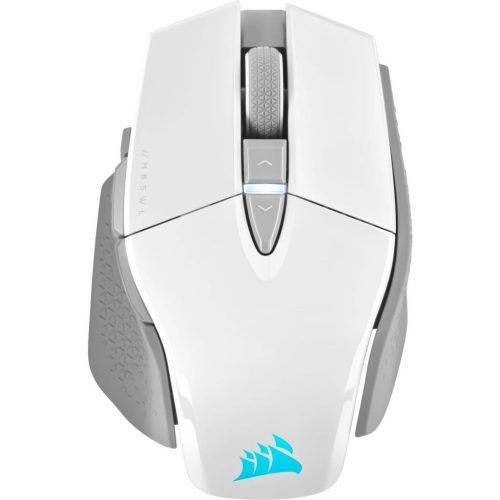  Corsair M65 RGB ULTRA vezeték nélküli súlyozható FPS Gaming egér fehér (CH-9319511-EU2) 